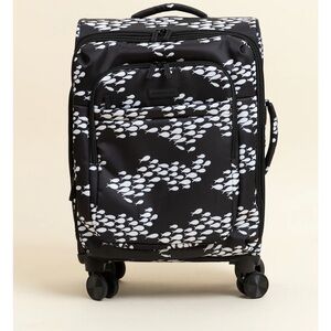 Fighting Eel Carry On Luggage Black Fish